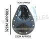 New Black Leather Solo Seat For Harley Davidson Sport Edition Motorcycles