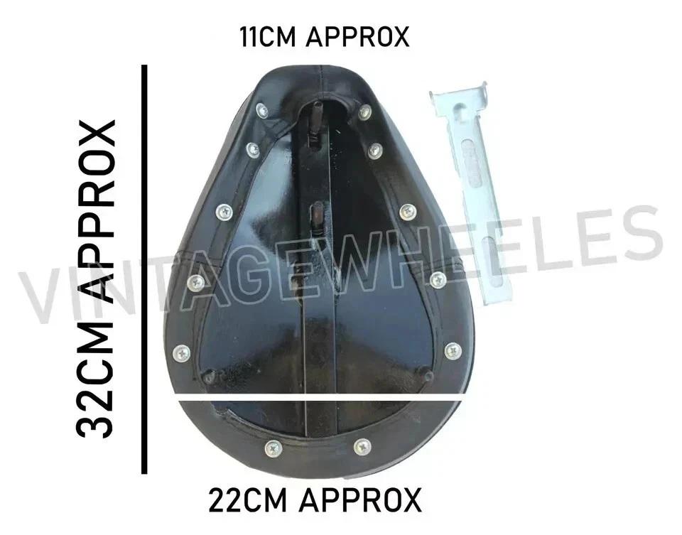 New Black Leather Solo Seat For Harley Davidson Sport Edition Motorcycles