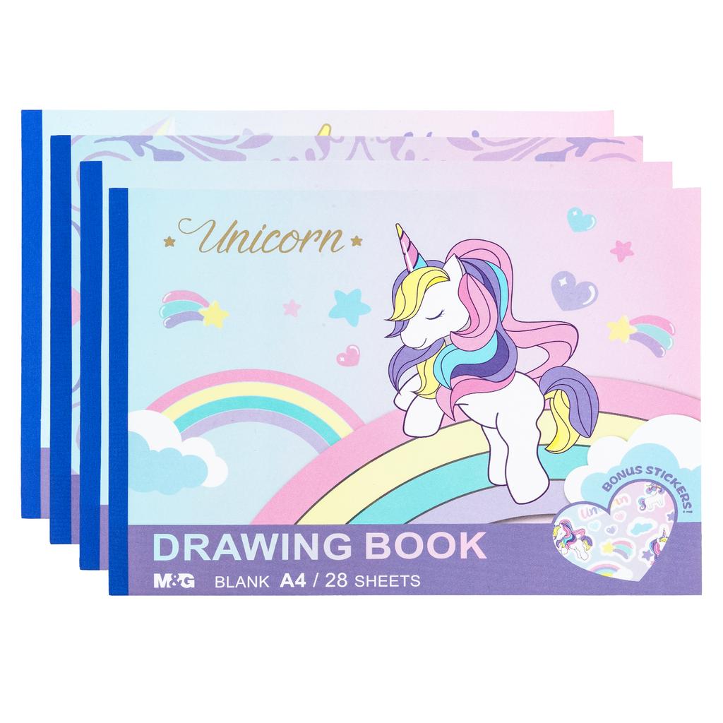 M&G Sketchbook Drawing Book Art Books A4 28 Sheets Coloring for Children Toddler Student School @APN0B002