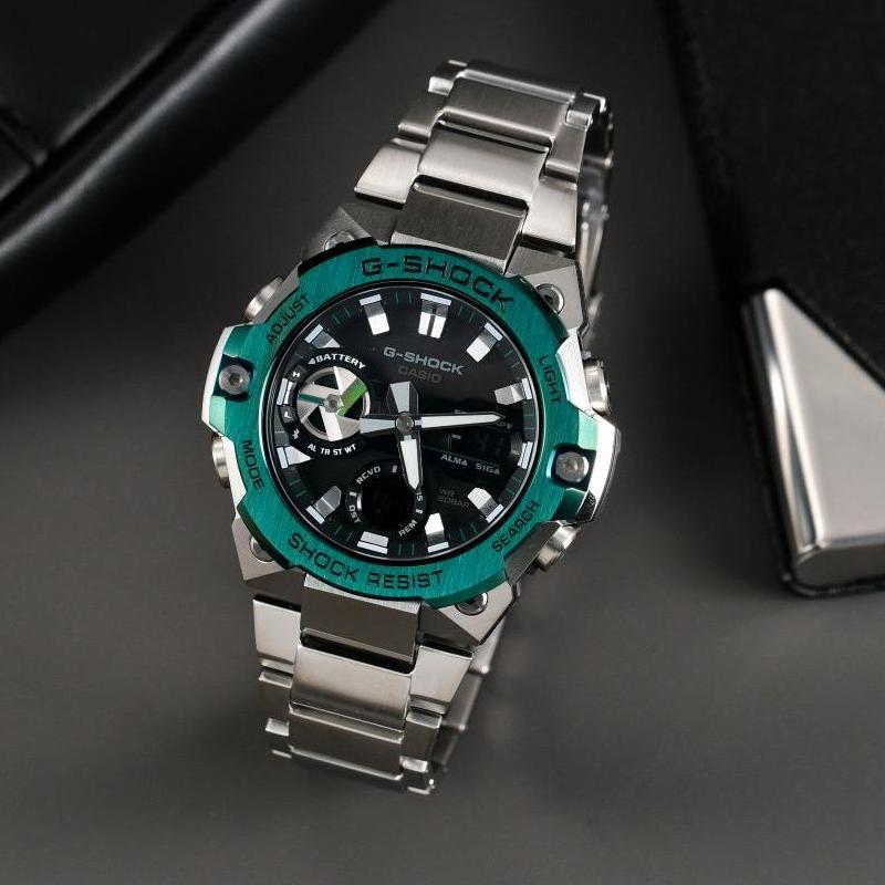CASIO Men G-STEEL Series Black Watch GST-B400CD-1A3 GST-B400CD-1A3