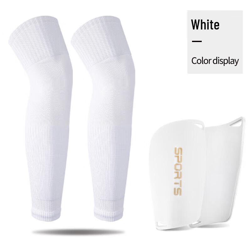 Ronglv Adult Football Compression Shin Guard Set