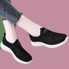 Summer casual women's shoes one pedal lazy shoes soft soles walking flying woven breathable mesh comfortable mother shoes foreign trade shoes