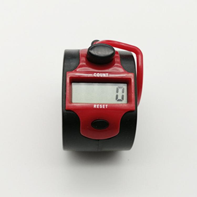 Electronic 5 Digit Number Counters Plastic Shell Hand Finger Display Manual Counting Tally Clicker Timer Soccer Golf Counter