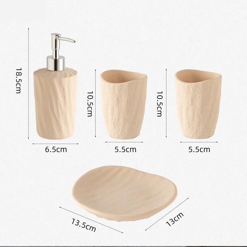 340ml Creative Resin Soap Dispenser lotion Bottle Hotel Luxury Press Bottle Shampoo Shampoo Shower Gel Split Bottle dispenser