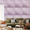 Light gray and purple glitter wallpaper for living room and bedroom 50x1000