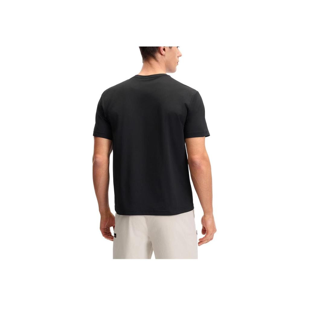 New FILA Fitness T Shirt Unisex Jet Black A51M521106F-BK