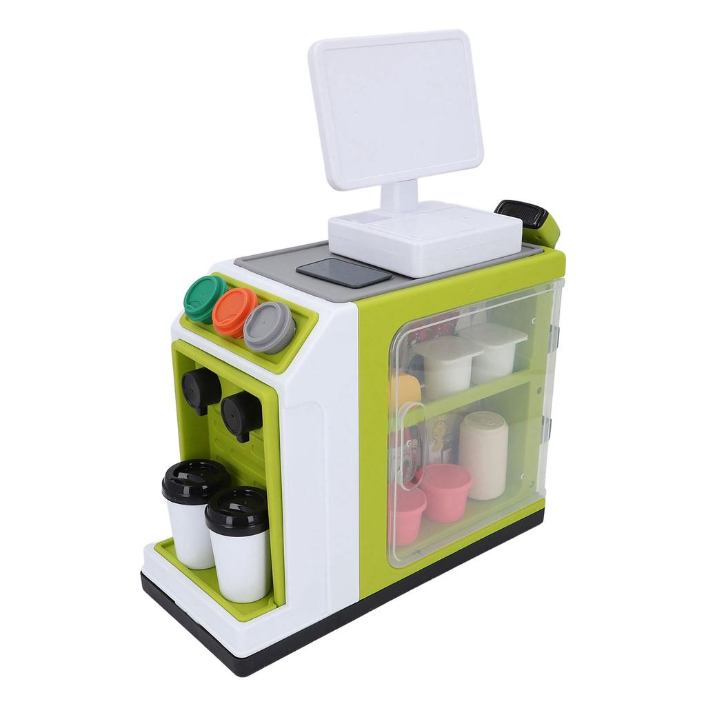 Simüle Süpermarket Oyuncak Yazar Kasa Oyuncak Taklit Oyun Kahve Makinesi Buzdolabı Buzdolabı Barkod Sc