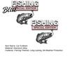 Fishing Theme Vehicle Badge Special Edition Car Emblem Bass for Vehicle Waterproof Sticker Aluminum Metal Fish Hook Decal Truck SUV Fisherman Gift