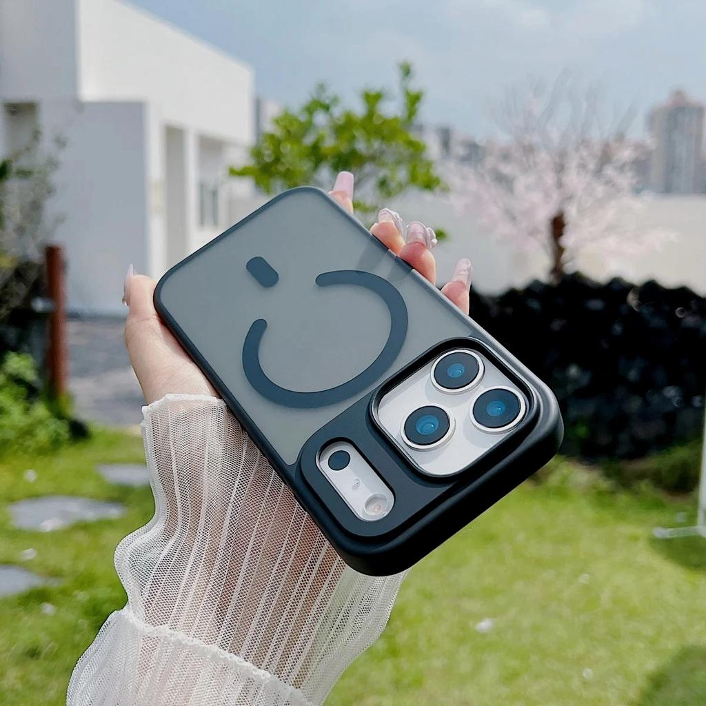 New Shockproof Matte Translucent For Magsafe Magnetic Wireless Charge Phone Case for iPhone 17 17 Air 17Pro 17 Pro Max Cover