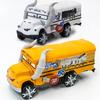Toy Car Model Rugged Die-Cast Construction Replica Film Vehicle Toy Cow School Bus Ignite Racing Imagination Car World Toy
