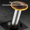 Extended Floor Drain Cores Antiodor Drainer Shower Strainer Cover AntiBlocking Round Floor Strainer Hair Catcher