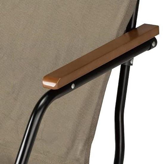 BUNDOK Fire Pit Chair BD-111 Solo Cotton Compact Storage Khaki