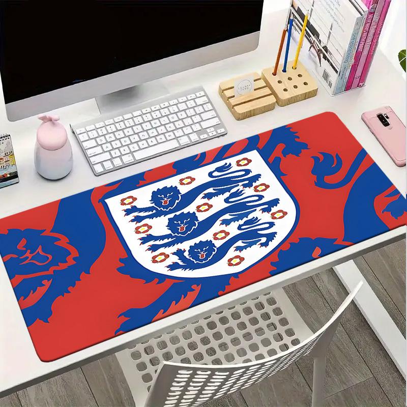 England National Mousepad Mousepad, Gaming-Mauspad, Tastaturmatte, Schreibtischdekoration für Computer-Notebook, Fan-Geschenk, Geburtstagsgeschenk