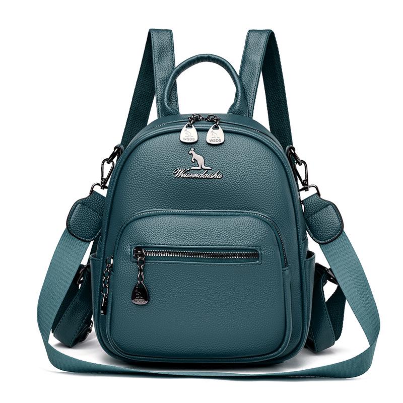 2025 Autumn/Winter Women's Multi-Compartment Large Capacity Backpack - European & American Style Shoulder Travel Bag
