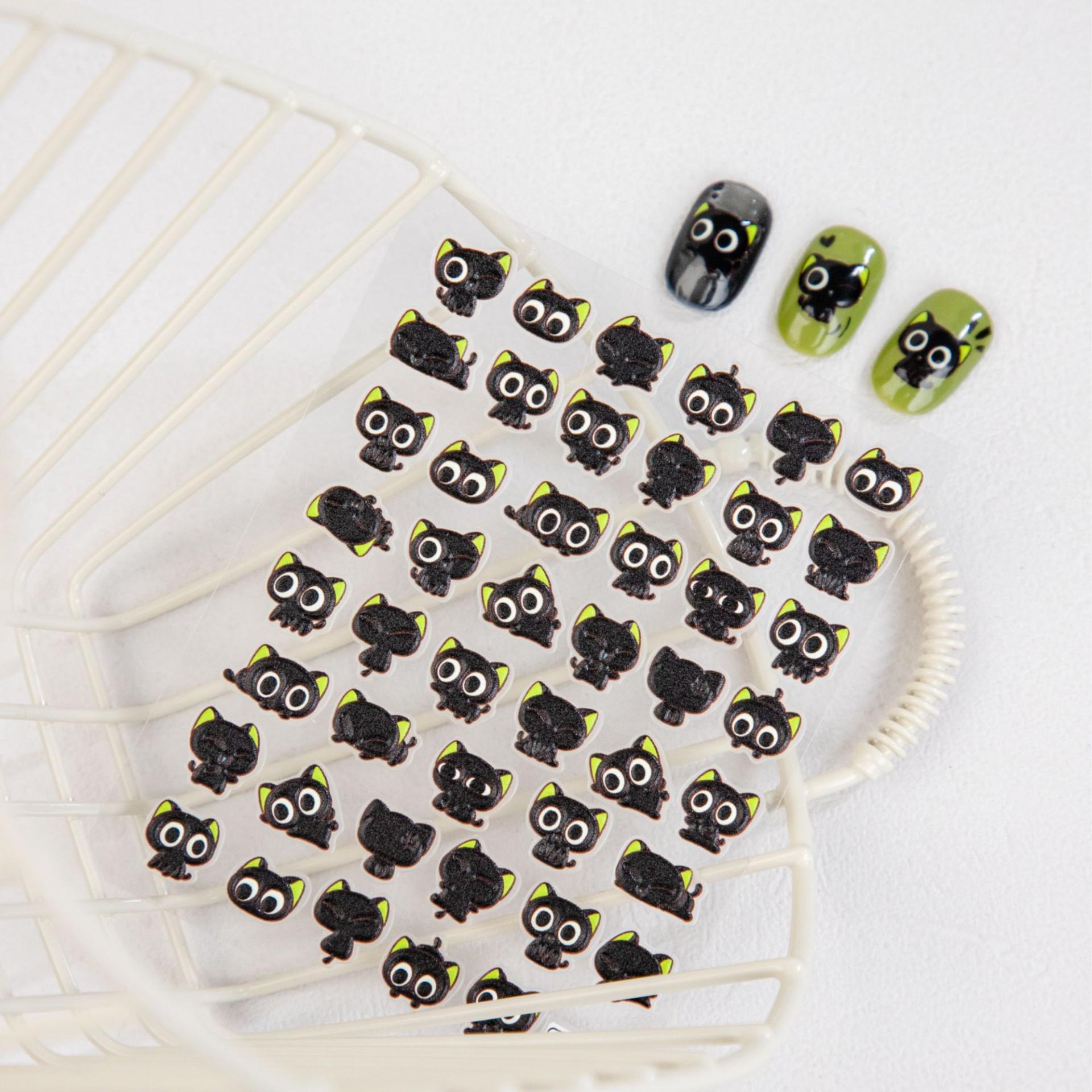 

Luo Xiaohei s Chronicle Embossed DIY Sticker for Notebooks, Tablets, Photo Albums - Waterproof, Back Adhesive