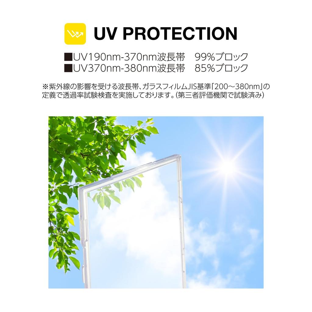 Full Protect Sleeve R Size Kawashima Seisakusho Fully protects cards Can be stored in official sleeves Blocks of UV370nm wavelength of UV380nm