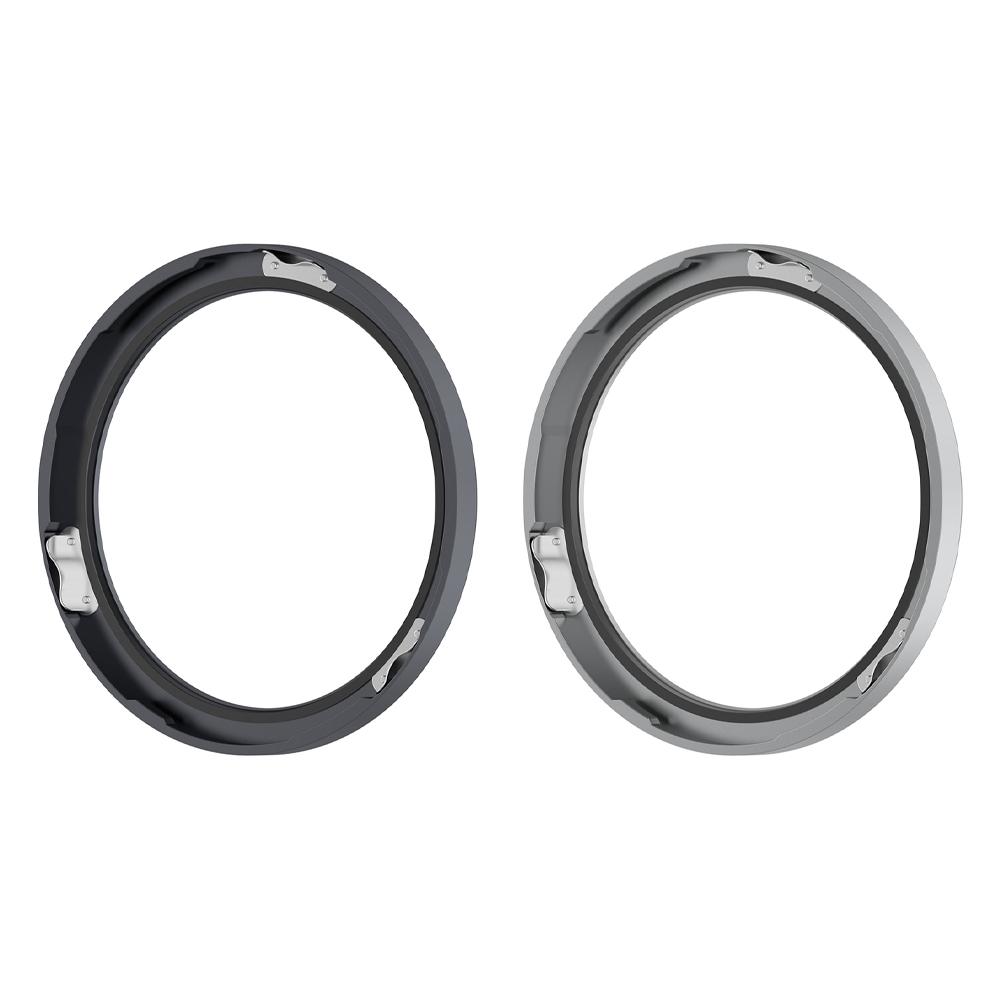 Metal Bezel + Tempered Glass Film for Watch Pro 2, Watch Case Strap Cover/Protector Shell, Solves Watch Scratches/Screen Damage