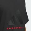 Adidas FW24 The 2025 Collection Chapter 01 Fashion Comfortable Soft Short Sleeve T-Shirt Unisex Tops Black Red IW5644