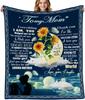 Christian Inspirational Throw Blanket X  Perfect Birthday Gifts for Women Catholic Baptism  Confirmation Gifts for Mom Sister Go
