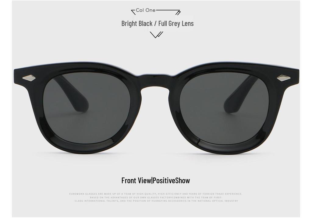 High-End Retro Cross-Border Unisex Sunglasses with Insert Temple, Style 6248