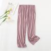 WoMan's Cropped Pants Summer Thin Pajamas Home Pants Chic Running Sports Pants