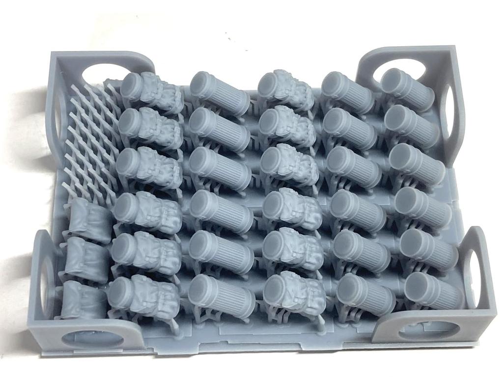 Chino Model German Gas Mask Case Set 3D Printer Kit 1/24 CM-203 (Military)