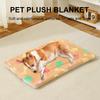 Autumn and Winter Pet Cotton Pad Sleeping Pad Thickened Warm Pet Mat Cat Pad Dog Mat Blanket Pet Nest Bed Quilt