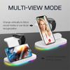 Stojan na bezdrôtové nabíjačky 15W rýchlonabíjacia stanica pre Samsung Z Fold3 Z Flip3 S21 S20 Galaxy Watch 4 3 Active 2 1 Buds Pro Live