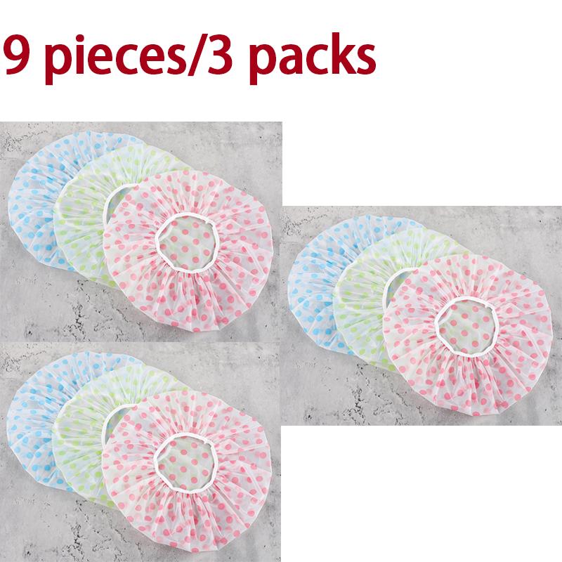 Bathing Cap for Women Shower Suit Reusable Shower Cap Bonnet Douche Donuts for Hair Shower Cap XYM003
