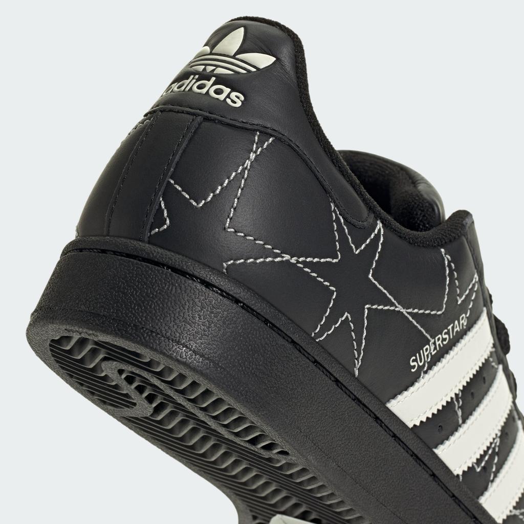 adidas Superstar II Black Cream White Stars (Women's)