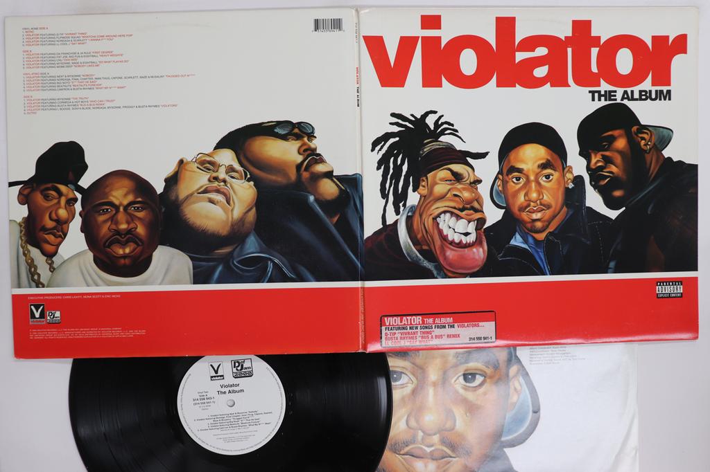 LP Record VARIOUS  Violator The Album 3145589411 VIOLATOR 1999 US Rap  HipHopRB Used
