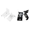 30 Pieces Curtain Rod Brackets Curtain Hangers Multipurpose Top-mounted Portable
