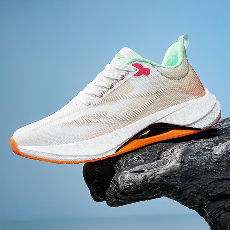 Ultra-light 21 Running Shoes Men's Professional Training High School Entrance Examination Sports + Silk Breathable Shock-absorbing Rebound Shoes Men'