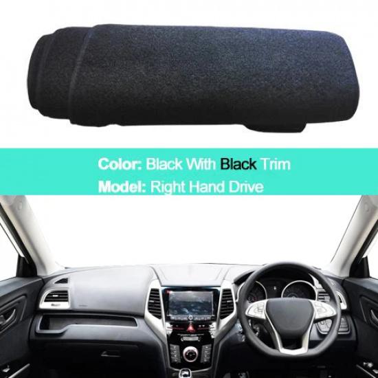 Car Dashboard Cover Carpet Cape Dash Mat For Ssangyong Tivoli 2015 -  LHD RHD 2 Layers Sun Shade DashMat Pad 2016 2017 2018