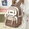 Children's Schoolbags Elementary School Girls Junior High School Students High School Students Splicing High Value Backpacks