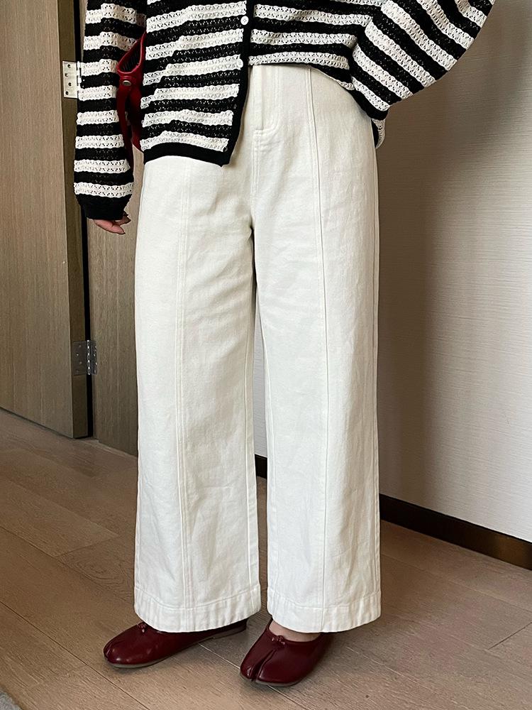 Plus Size Women's High-Waisted Wide-Leg Casual Pants (Style NK1377)