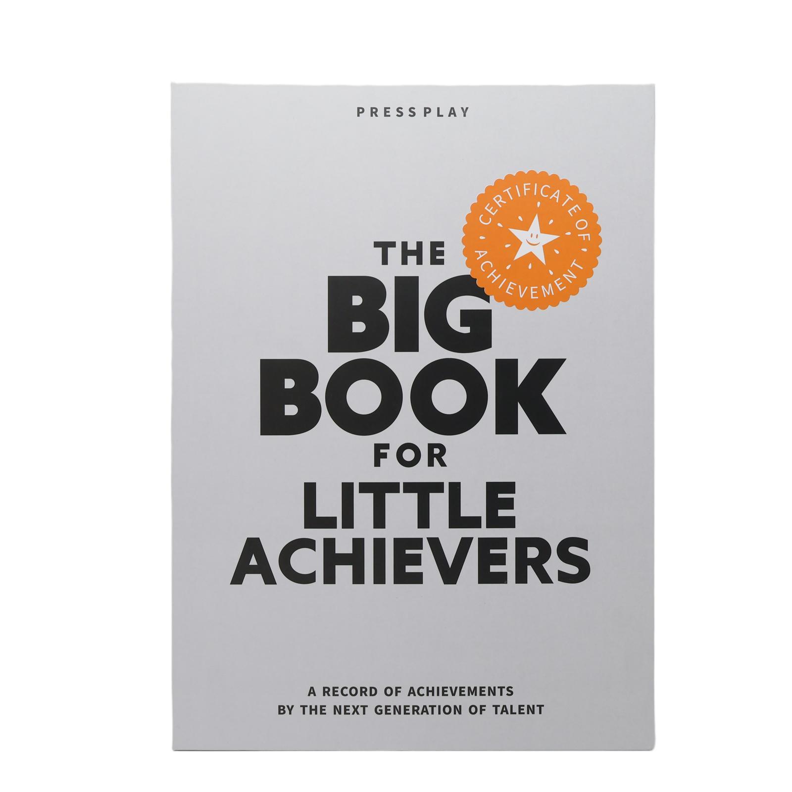 

The new LITTLE ACHIEVERS book-shaped certificate storage box is a big book for small people белый