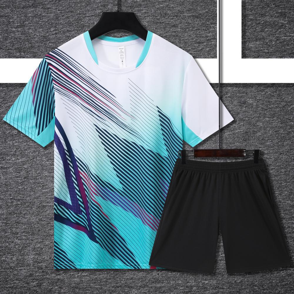 Lightweight Moisture-Wicking Breathable Short-Sleeve T-Shirt for Ping Pong, Badminton, Tennis, Volleyball - Free Shipping, In Stock
