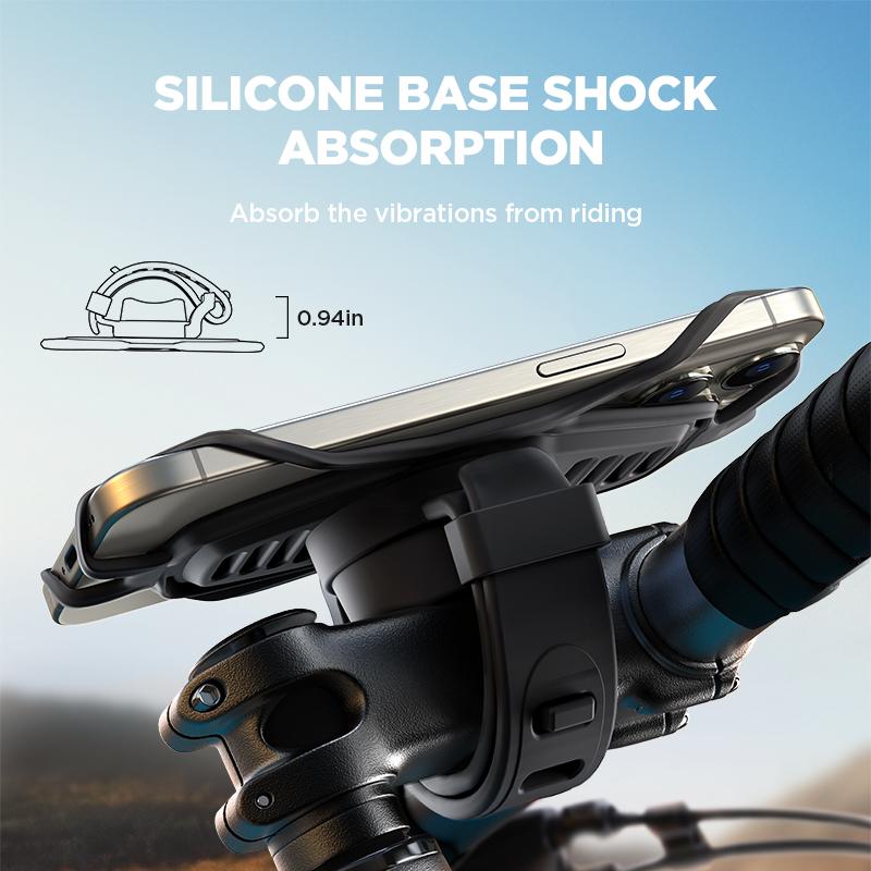 1PC Universal Bike Phone Mount Holder Cell Phone Mount for 4-7" Phone Handlebar Mount for Bicycle Motorcycle Scooter Holder