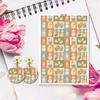 Clay Transfer Paper Easters Colored Eggs Transfer Paper Water Soluble Clay Transfer Sheets Easy To Use for Clay Earrings