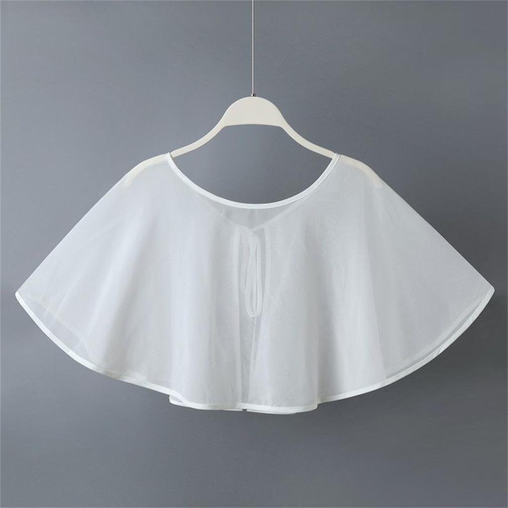 Soft Chiffon Sun Protection Wrap Lightweight Foldable Design For Sensitive Skin Summer Outfits