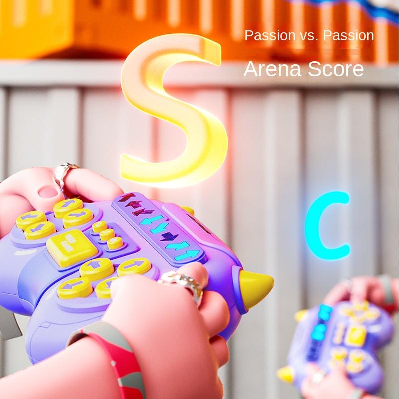 Rask Trykk Puslespill Spillkonsoll Morsomt Elektronisk Spill for Barn Gutter og Jenter Voksen Fidget Antistress Leker Utfordringsspillkonsoll