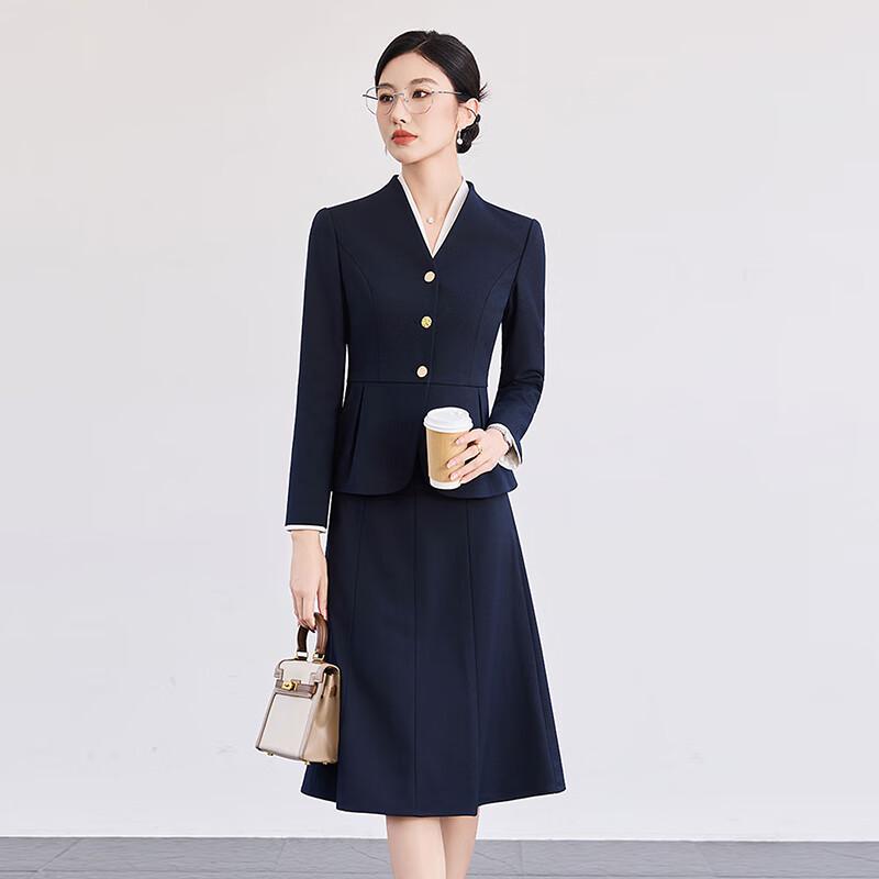 Troloman Women's Professional Two-Piece Suit Set