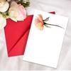 1 Watercolor Flower Series Greeting Card Envelope Set Universal Handwritten Greetings Message Card Gift Thank You