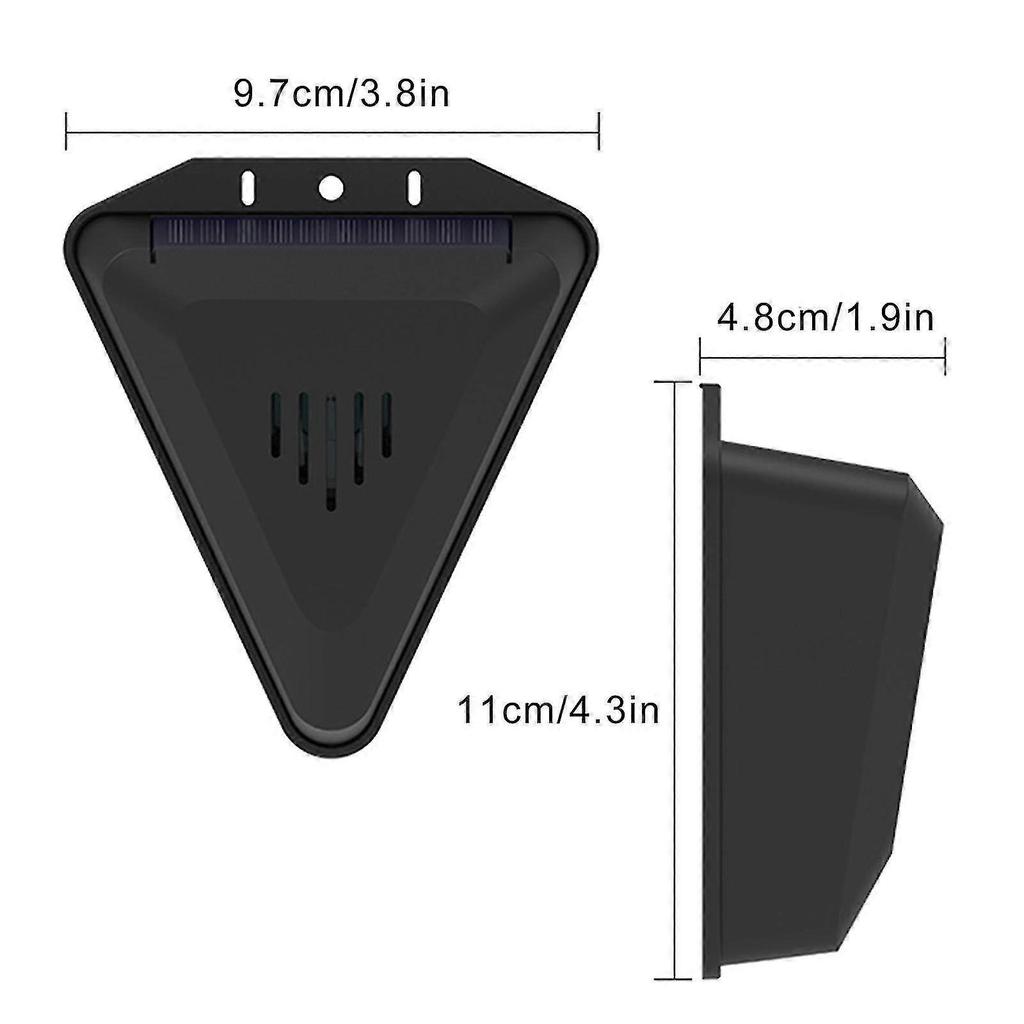 Solar Bird Repellent Device - Protect Crops, Gardens, Ponds with Multi-Sound Deterrent
