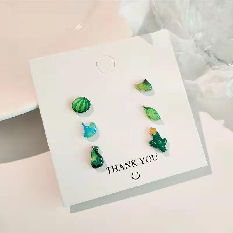 Zestaw kolczyków Igła Srebrna 2022 - Urocze, Proste, Niszowe Wzory dla Modnych Studentek