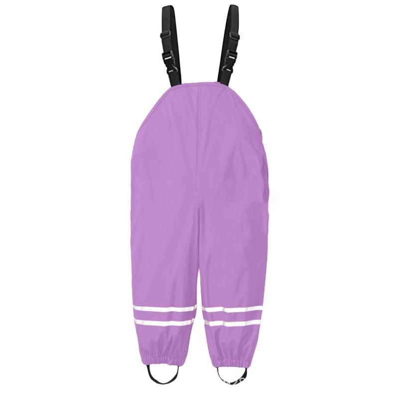Kinder Wasserdichte Regenhose Kleinkind Kinder Jungen Mädchen Regenhose Winddichte Wasserdichte Latzhose Overall Kleidung