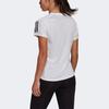 Adidas Own The Run Tee Performance Training Short Sleeve Women Tops White GJ9989