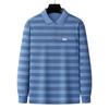 Autumn Quality  Fashion Loose Polo Shirt Men Long Sleeve Casual Mens Polos Shirts with Pocket Top