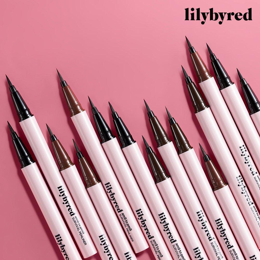 lilybyred Nine To Nine Survival Pen Liner 2-piece Set (color Selection Available) 0.6g+0.6g